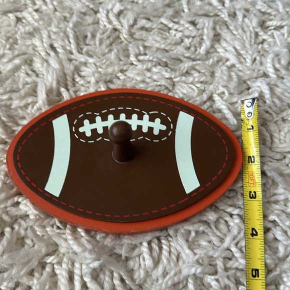Football Shaped Wall Hooks - Picture 5 of 7